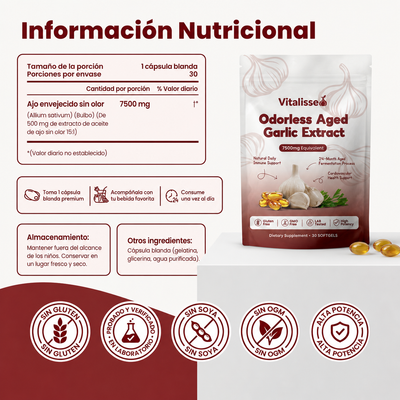 Extracto de Ajo Envejecido