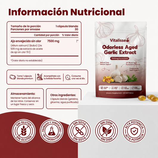 Extracto de Ajo Envejecido