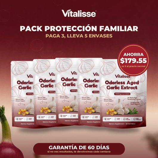Pack Protección Familiar 5 envases — Ahorra $179.55